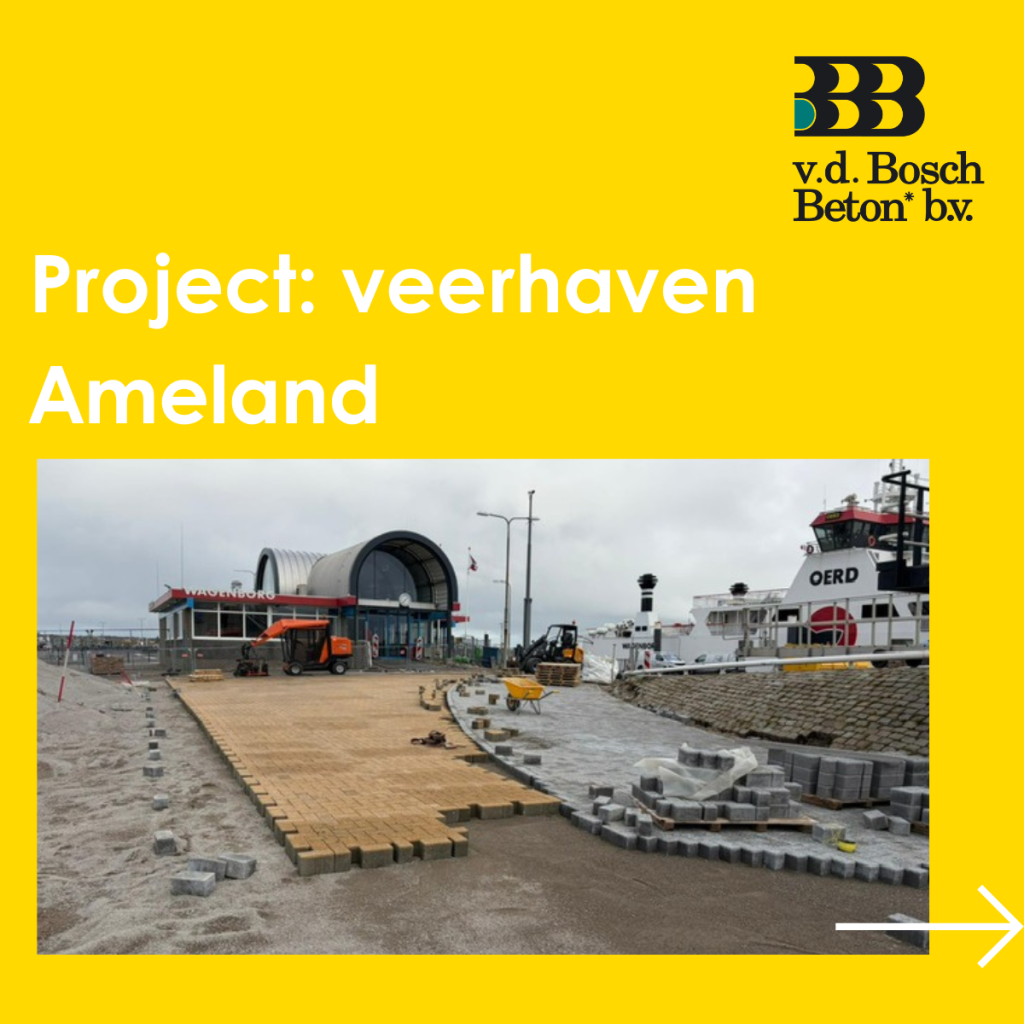 Nieuw project: veerhaven Ameland
