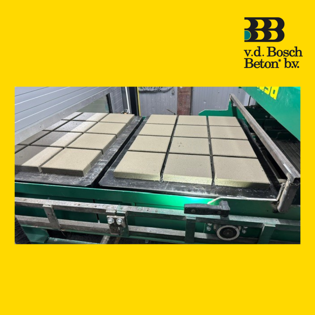 Eerste producten nieuw productielijn